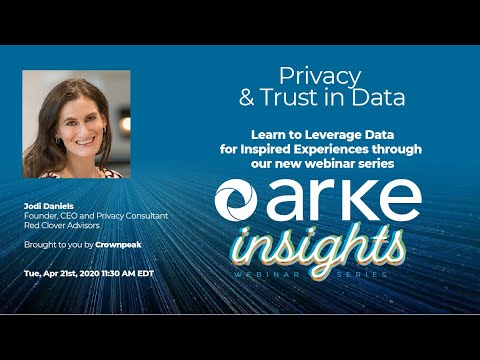 Privacy & Trust