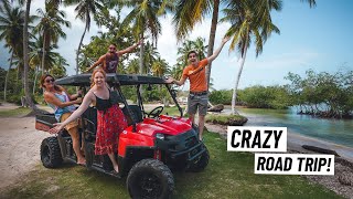 Driving in Dominican Republic is CRAZY! - BEAUTIFUL Road Trip from Las Terrenas to Cabarete 😍