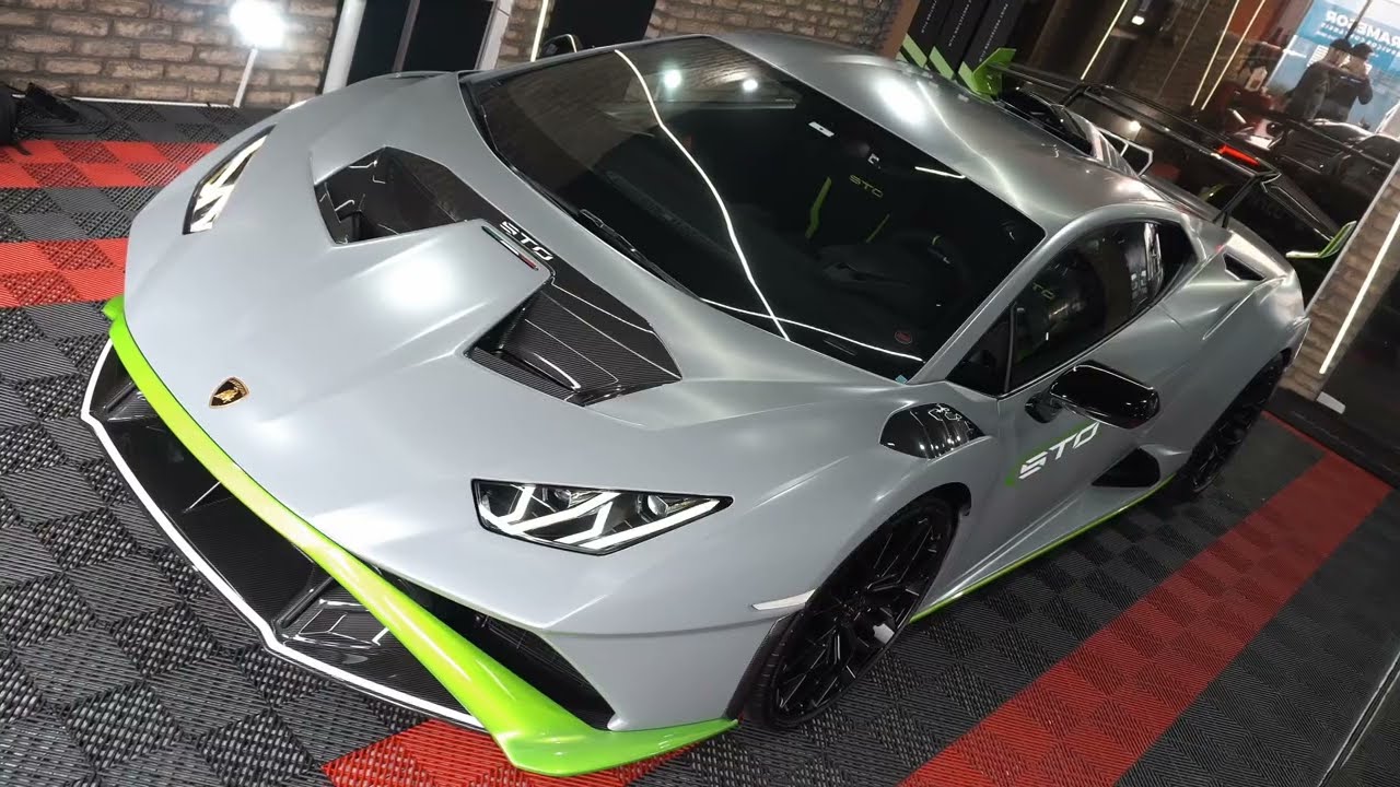 Lamborghini Huracán STO: PPF MUDA O VISUAL do supercarro V10 de 650 cv