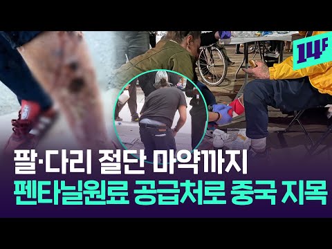   펜타닐에 동물용 진정제 자일라진 까지 섞는 미국 마약 근황 미국 중국 제대로 겨눴다 14F