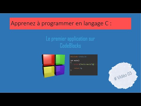 #03 Premier application sur CodeBlocks