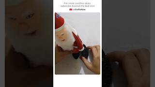 Santa Claus with Paper Cups | #christmascrafts | Merry Christmas 🎅 | #ytshorts