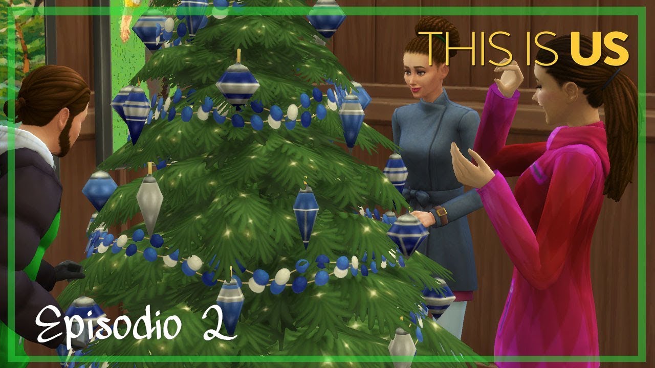 Decorazioni Natalizie The Sims 4.The Sims 4 This Is Us L Albero Di Natale Ep 2 Youtube
