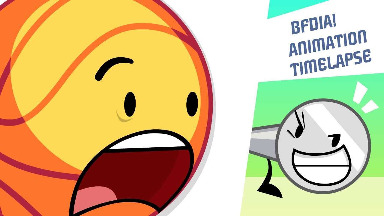 tpot 1 but bfdia ANIMATION TIMELAPSE