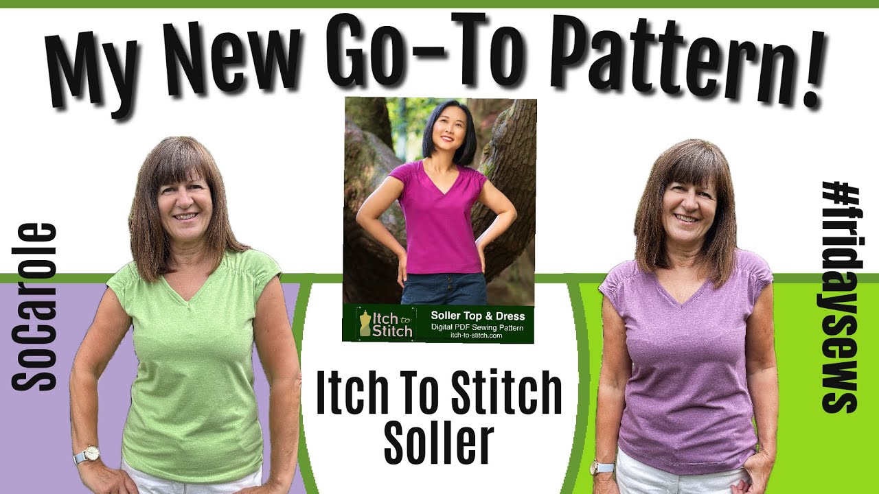 Twice in a week! My New Pattern Obsession  - Soller Top REVIEW #fridaysews 15Aug25