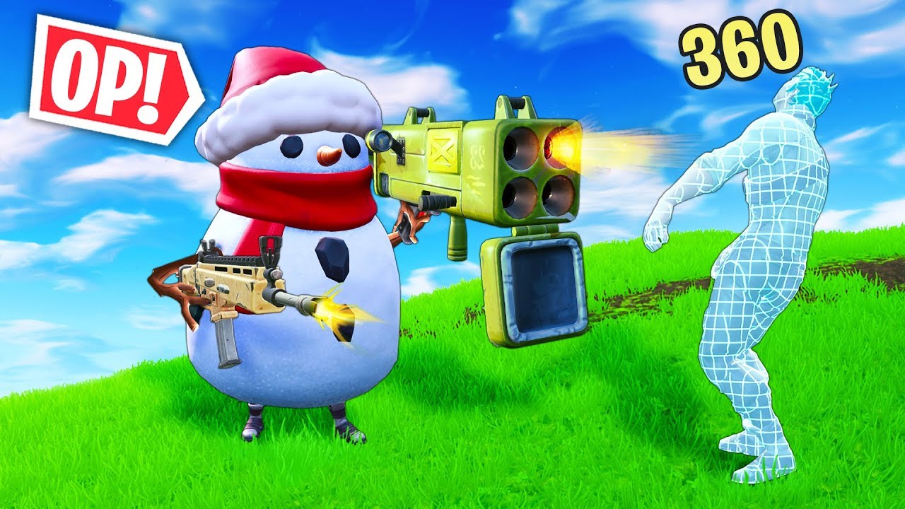 THE POWER OF SNOWMAN!!! Fortnite Funny WTF Fails and Daily Best