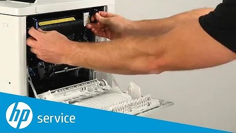 Replace Fuser | HP LaserJet Enterprise M553 | HP Support