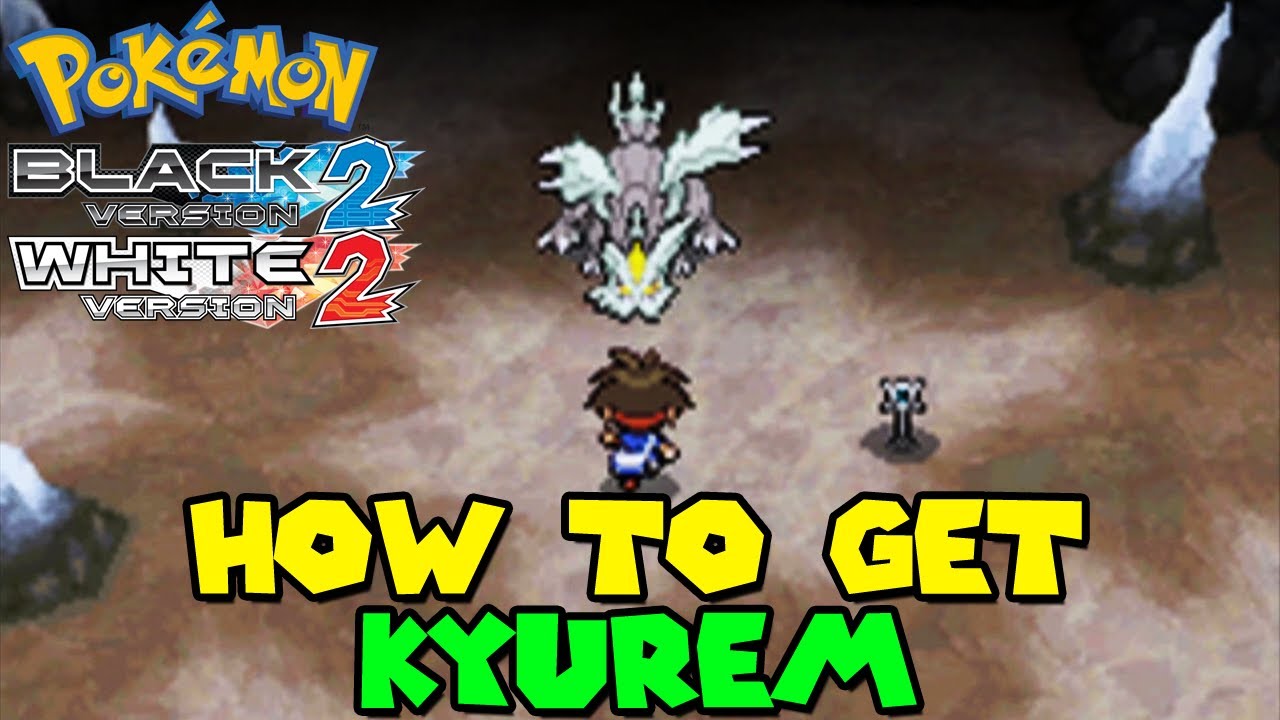 where do i find a white kyurem pokemon x 3ds