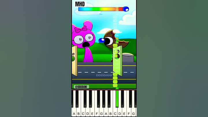 Perfect Pitch Challenge With Pinki (Incredibox Sprunki) @DDDDani1 - Piano Tutorial