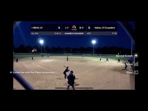 Hitting: Home run! Rock Bridge High School vs. Helias Catholic High School
