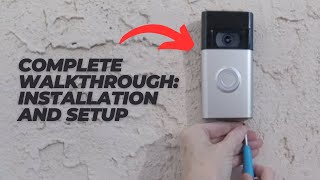 Ring Video Doorbell - 1080p HD video: Easy Installation Guide and Setup Tutorial