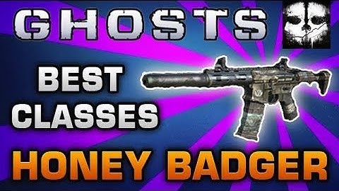 Best Class/Loadout Setup: Honey Badger - Call of Duty: Ghosts