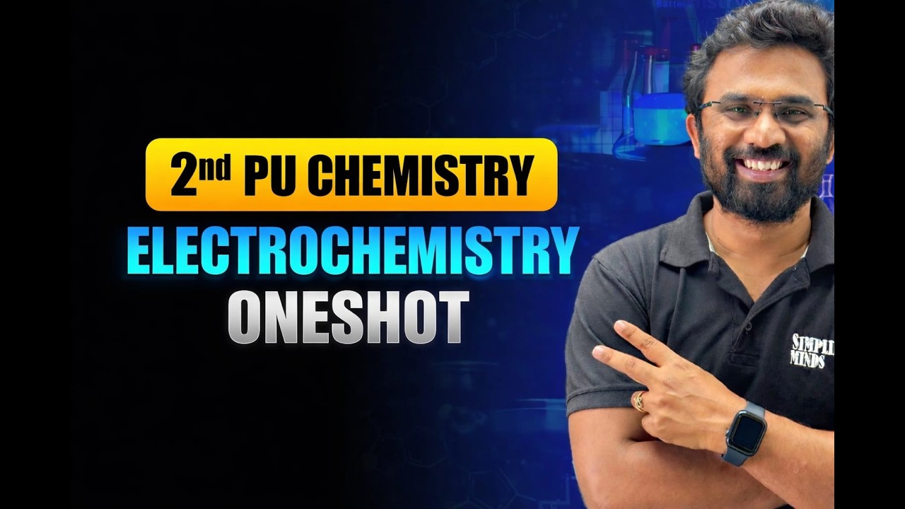 2ndPU Chemistry 2026 | Electrochemistry Oneshot