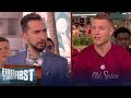 Christian McCaffrey talks historic season, Cam's future | FIRST THINGS FIRST | LIVE FROM MIAMI