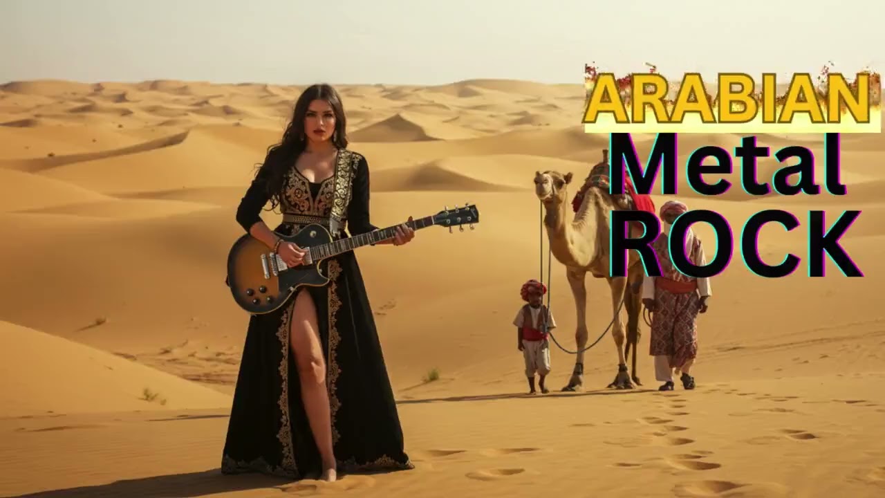 🕌 Arabian Nightcore Metal 2025 🌌 | Oriental Metal Instrumental Vibes