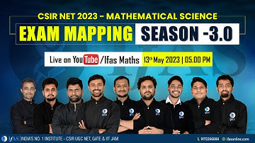 Most Important CSIR NET Exam Mapping Series | Mathematical Science 2023
