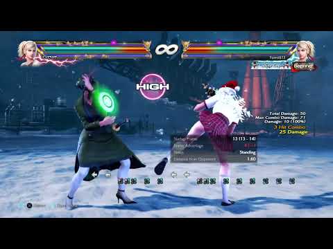 Lidia Post 1,2,2 Punish Frametrap Options Version 5 Tekken 7 20221228165033