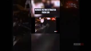 Actual footage of murder victim Carol Stuart being extracted from her vehicle in 1989.