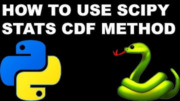 Statistics in Python - Scipy Tutorial - Normal Empirical Rule - CDF Method