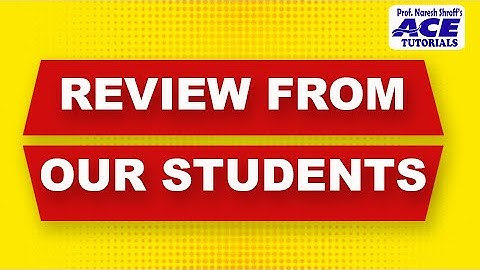 ACE Tutorials Students Review || CS Course