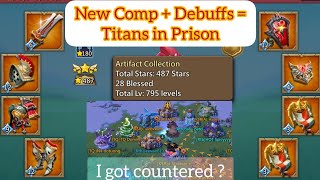 New Comp F2P rally trap vs Max Titan Lords Mobile @jeevantraplordsmobile