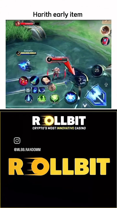 mentahan build harith di early game #kontenml #mlbb #mobilelegends #youtubeshorts #shorts