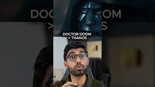 Marvel Proved Doctor Doom Is More Powerful Thanos With Just One Scene 🤯 #shorts