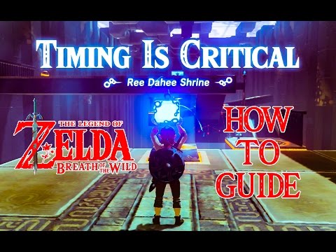 Wideo: Zelda - Ree Dahee And Timing To Critical Trial Solution In Breath Of The Wild