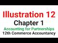 Illustration 12 | Chapter 1 | Partnerships - Basics| 12th Commerce | Accountancy - NCERT and CBSE