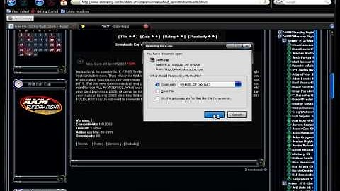 Installing new core.ini tutorial (NR2003)