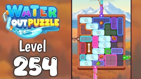 Water Out Puzzle Level 254 Walkthrough