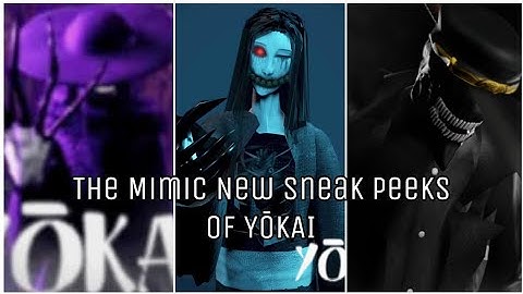 The Mimic New YOKAI Sneak Peaks! (New legendary)| Roblox
