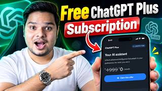 How To Get ChatGPT Plus Subscription For Free? 😱 | Free ChatGPT Plus Trick (With Proof)
