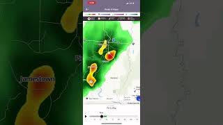 Map Of Second Storm About To Hit Columbia, Mo! March 31, 2023 5:15 Central Time!!