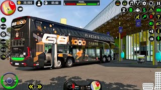 Offroad Bus Simulator Game 3D - Coach Bus Simulator 2023 - GamePlay 2D screenshot 1