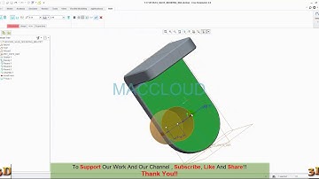 PTC CREO Modeling Part 1-77 BY PASS VALVE MOUNTING BRACKET
