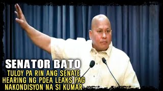 Senator Bato,My Initial intention is pauwiin si agent morales dahil hindi pwede na nakabreak kami