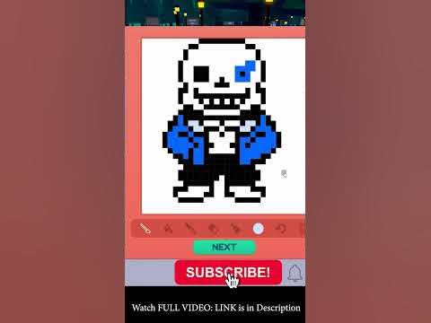 How to draw blue eyed Sans in Starving Artists Roblox #shorts - YouTube