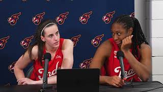 Caitlin Clark & Aliyah Boston: Indiana Fever Postgame | vs. Portland Fire | 05.30.26