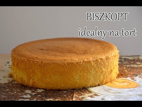 Udany biszkopt na dużą blachę