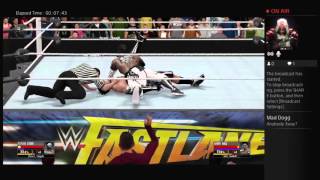 WWE 2K16 SOA X Division Rematch Street Thug (Champ) vs Mercer screenshot 5