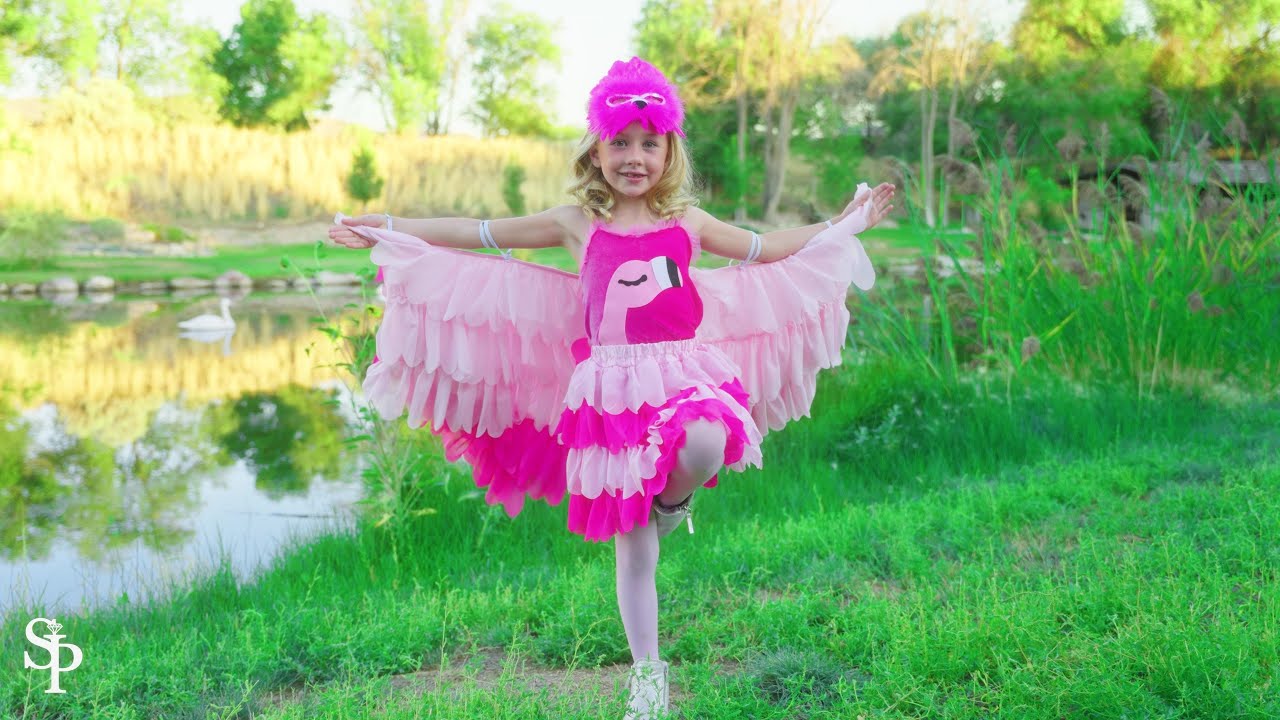 Kids' Flamingo Costume 🦩 for Halloween or Dress Up! | Shop Sparkle In Pink