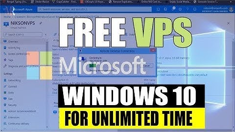 FREE VPS server Windows RDP 2020 LATEST WORKING METHOD