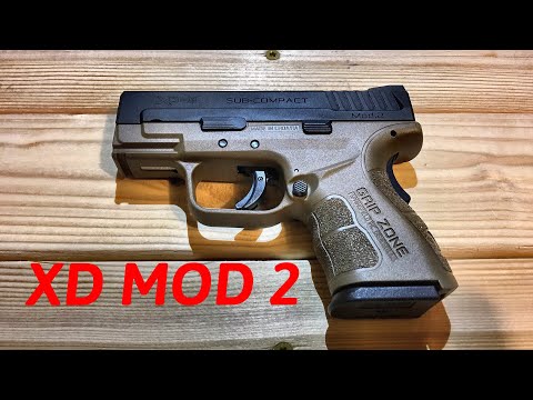 Springfield Armory XD MOD 2 Tabletop & Shooting Review