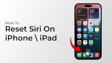 Hoe reset ik Siri op iPhone of iPad?