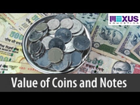 Value Of Coins And Notes