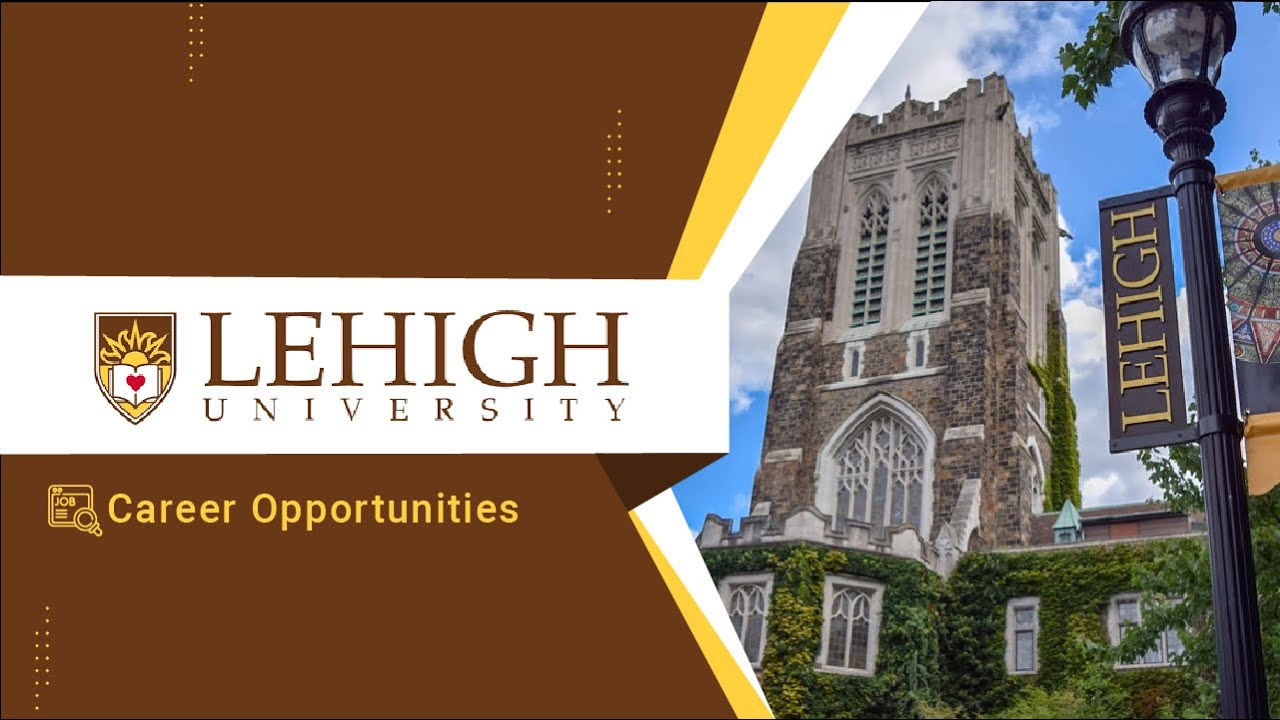 Career Prospects at Lehigh University | On-Campus Jobs at Lehigh University.  - YouTube