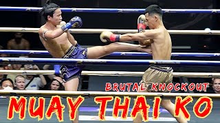 Brutal Muay Thai Knockout Highlight By Painful Livershot At Rajadamnern Stadium