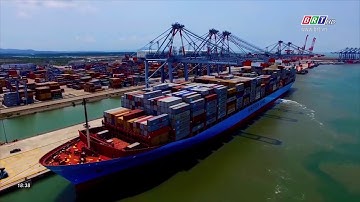 [Đất Nền TX. Phú Mỹ] Thử Nghiệm Siêu Tàu Container Giảm Tải Vào Cảng Quốc Tế Cái Mép