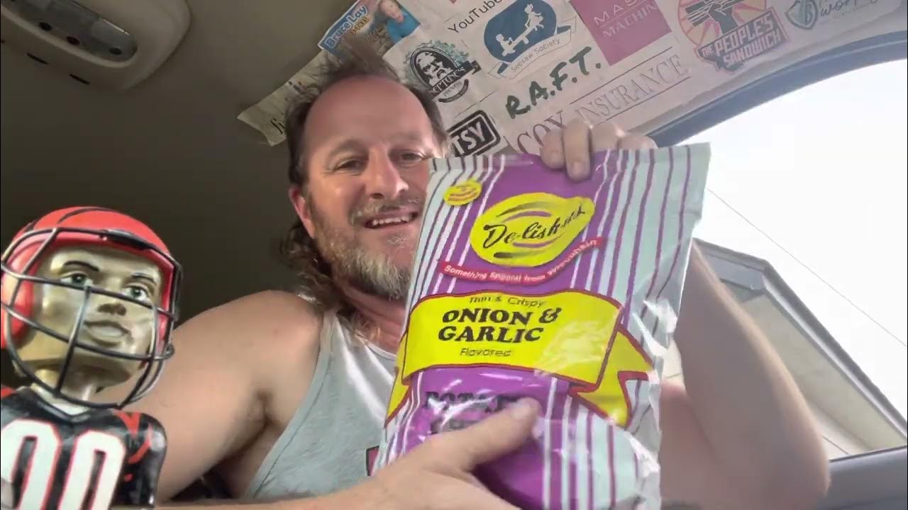 DeLishUs Onion & Garlic Potato Chip Review YouTube
